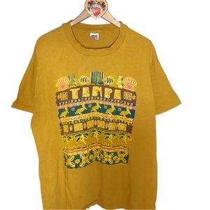 Vintage 90s Tampa souvenir T-shirt single stitch 1993 Fritz & Luca on An…